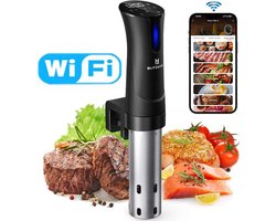 Ariqo Sous Vide Stick - Sous-vide Kokers - Sousvide Machine - Smart WiFi Keuken Apparaat - Met 30 Recepten - 1100W