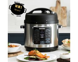 Aura® Multicooker - Multicookers - Veelkleurig - ‎34cm x 34cm x 31cm; 5.8 kg