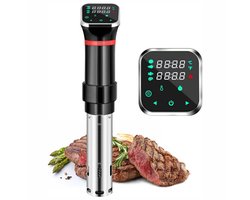 Aura® Sous Vide Stick - Sous Vide - Sous-Vide Stick - LCD-Display - 1100W - Zwart - 42 cm x 16 cm x 12 cm