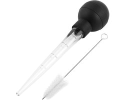 Keuken Injector - Vlees Spuit - Smaak Toevoegen - Hittebestendig Materiaal - 26x7x6cm