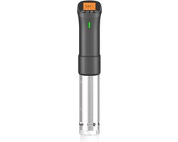Luxe Soud Vide Stick – Slowcooker Touchscreen – Kokers – Professioneel Design – Nauwkeurige Meting – Alarm – Grijs
