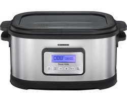 Melissa Sous Vide - Waterbak 6L - Slowcooker 520W - 16310170 - Zwart RVS