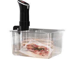 Opvouwbare 11L Sous Vide Container met Deksel voor Precisiekoken - Voedselveilige PC