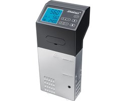 Professionele sous-vide koker met krachtige pomp, 1500 W, zwart roestvrij staal