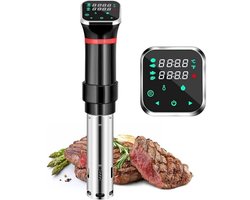 REN® Sous vide stick - Vacumeermachine - Sous Vide - Zwart - 42cm x 15cm x 12cm