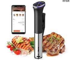 RFWR® Draadloze Sous Vide Koker met WiFi Besturing en Precisie Temperatuurregeling