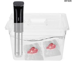 RFWR® Sous Vide-container 11L met Deksel - Duurzaam Koken voor Thuis