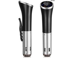 RFWR® Sous Vide Garer Stick 1100W - Waterdichte Onderdompelingscirculator met Reserveringsfunctie