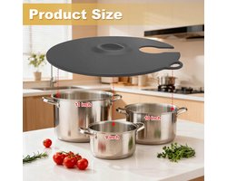 Set Siliconen Deksel voor Sous Vide Waterbaden - Universeel & Lekvrij | Voorkomt Verdamping