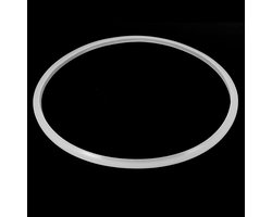 Snelkookpan Pakking - Afdichtring Keuken - Veilig Koken - Voedselveilig Siliconen - 24cm Binnendiameter - Transparant
