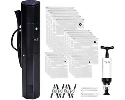 Sous-Vide apparaat met accessoireset en recepten, 1000 Watt