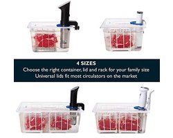 Sous Vide Container - 7L - Sterk en Doorzichtig Polycarbonaat