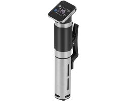 Sous Vide Stick met Wi-Fi en App – Smart Slowcooker – Zwart/RVS – Voor Perfect Slow Cooking