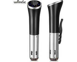 Sous Vide Stick - Sous Vide - Vacuüm Cooker - Lcd Touch - Digitale Display - Nauwkeurige Controle - 1100 W - Zwart