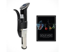 Wartmann 1507 Sous Vide Stick - Sous Vide Koker - Smart Slowcooker Met Timer - Uitgebreid Sous Vide Handboek