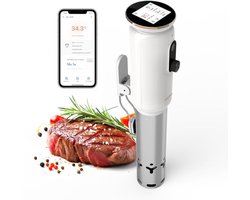 WiFi Vacuum Cooking met Verwarming - 1000W, TFT Scherm, Temperatuurcontrole 0℃-95℃