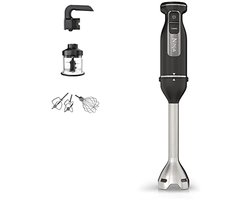 3-in-1 Hand Blender en Mixer met Chopper - 850W, Diverse Snelheden, Afwasmachinebestendige Onderdelen