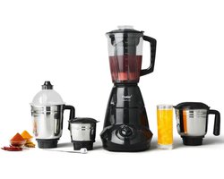 750 Watt 4 Jar Mixer Grinder met Roestvrijstalen Potten