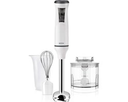 ApexArte® Staafmixer Set - Hakmolen - Groentesnijder - Soepmaker - Draadloos
