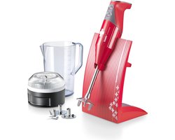 Bamix Staafmixer Set SwissLine - 200 W - Rood