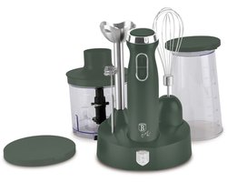 Berlinger Haus - staafmixer set - 6in1 - Mat groen