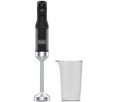 Black & Decker BXHB1501E Staafmixer 1500 W Zwart, Roestvrijstaal