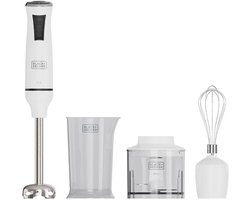 Black & Decker BXHBA750E Staafmixer 750 W Wit