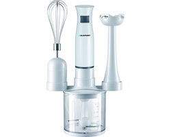 BLAUPUNKT MEN00833 - Staafmixer Set - Hakmolen - Garde - 200W - Wit
