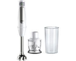 Braun Mq7020 Multiquick 7 Staafmixer Wit/Rvs