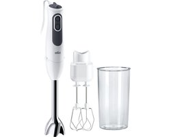 Braun MultiQuick 3 Vario MQ3105BWH - Staafmixer - Wit