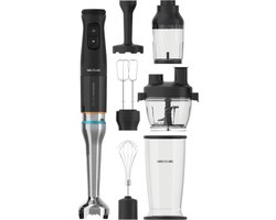 Cecotec 03963 blender Staafmixer 1500 W Zwart, Roestvrijstaal