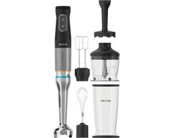 Cecotec 03978 blender Staafmixer 1500 W Zwart, Roestvrijstaal