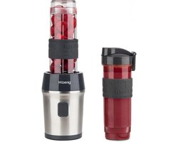 Compacte Mini Blender voor Smoothies met 570 ml Inhoud en Reisflessen