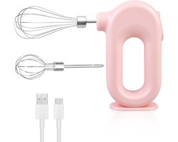 Draadloze Handmixer Elektrisch met 4 standen en USB Opladen