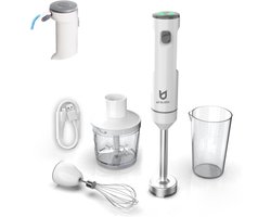 Draadloze Staafmixer met Variabele Snelheid en Oplader