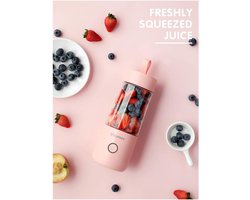 Draagbare Blender voor Smoothies en Shakes - USB Oplaadbare Mini Sapcentrifuge