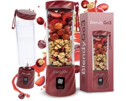 Draagbare USB-C Blender 550 ml - Waterdichte 6-Mesige Mixer voor Smoothies & Shakes