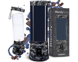Draagbare USB-C Blender 550ml - Draagbare Smoothie Maker voor ijs, Bevroren Fruit en Proteïneshakes