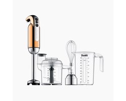 Dualit Staafmixer Set - 700W - Inclusief Hakmolen, Garde en Maatbeker - Koper