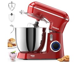 Elektrische Blender met 10 Snelheden en Kantelbare Kop - 3-in-1 Keukenmixer