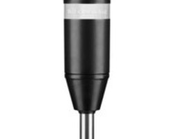 KitchenAid 5KHBV83EBM Staafmixer 180 W Zwart, Roestvrijstaal