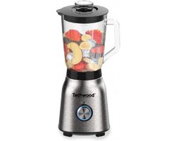 Krachtige Blender 1.5L Glas - 5 Snelheden & IJs Hakken - 1250W