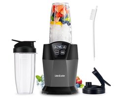 Krachtige Smoothie Blender met 1200W Piek Watt - Slimme Bevroren Fruitblender met Afhaalbekers