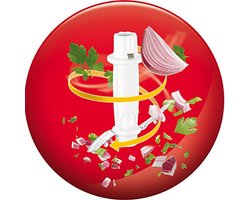 Mini Chopper Elektrische Moulinette Compacte Shaker met Deksel 270 W