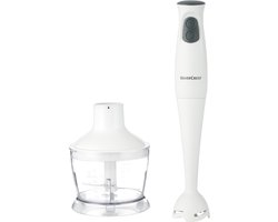 Silvercrest Kitchen Tools Staafmixer - 2-in-1: voor pureren en hakken - Met 350 W krachtige motor