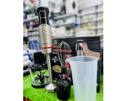 Staafmixer 3-in-1 Eisenbach JE-903E – 1000W – Met Hakmolen, Garde en Maatbeker – Krachtige Keukenmixer