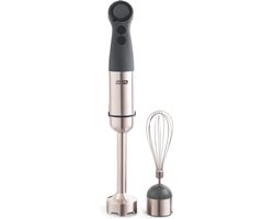 Staafmixer met 5 Snelheden, Garde en Roestvrijstalen Messen | Krachtige Handmixer