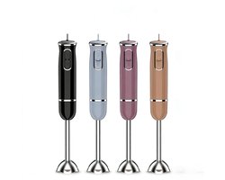 Staafmixer met RVS Mixervoet – SOKANY Hand Blender 300W - 2 Snelheden – Ergonomisch Design