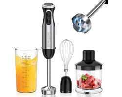 Staafmixer Set - Hakmolen - Groentesnijder - Soepmaker - Draadloos