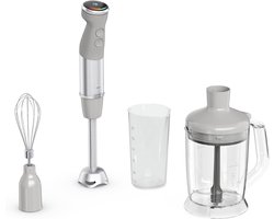 Staafmixer Set - Handmixer - Blender Set - Pureerstaf - Hakmolen - Keukenmachine - RVS - 3 in 1 - Mixer Accessoire - Soepen - Smoothies - Babyvoeding